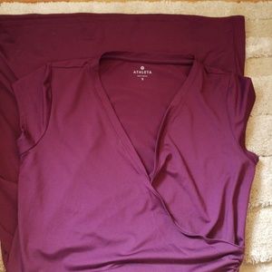 Athleta wrap dress